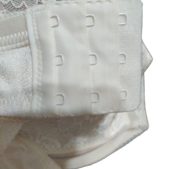 Wacoal 36DDD Underwire Lace Bra Vintage Ivory Full Coverage Minimizer Underwire - Picture 5 of 9